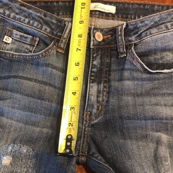 KanCan Mid Rise Distressed Skinny Jeans - Picture 10 of 12